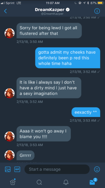 A screenshot of a Twitter conversation between Sanchez and Anna.